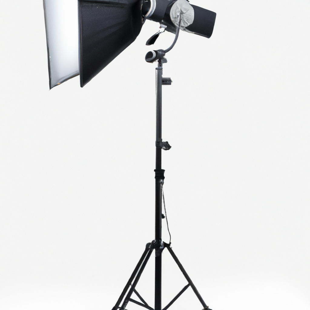 화이트 사이클로라마에서의 라이트 셋업