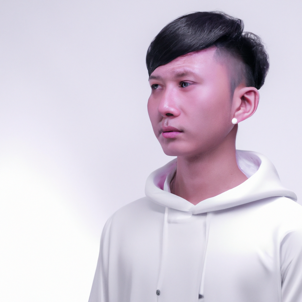 화이트룸에서 촬영된 세 명의 클라이언트 포트레이트